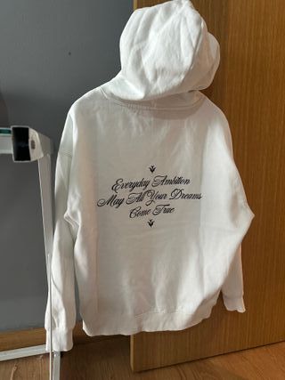 Sudadera Pegador Blanca