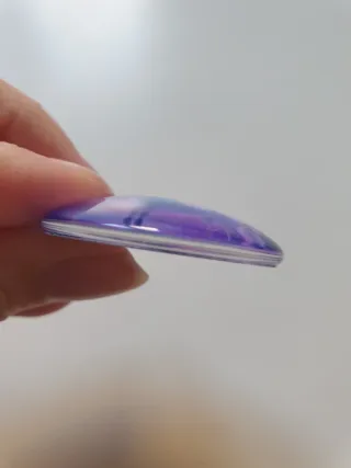 Imán de unicornio con aurora boreal