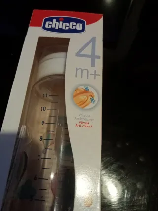 Biberón Chicco Boca Ancha 4m+
