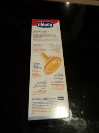 Biberón Chicco Boca Ancha 4m+