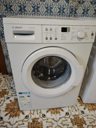 Lavadora y secadora . Bosch Serie 6 y secadora ers