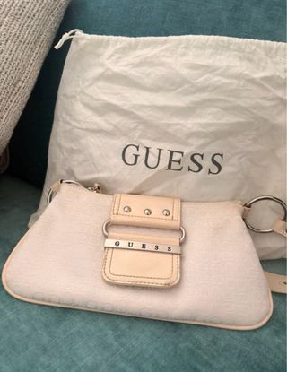 Borsa Guess Vintage Y2K Beige/Bianca