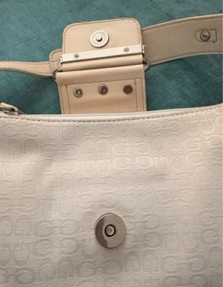 Borsa Guess Vintage Y2K Beige/Bianca