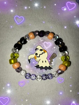 Pulsera Kandi Mimikyu Pokémon