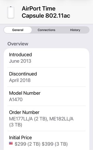 AirPort Time Capsule 2TB 802.11ac