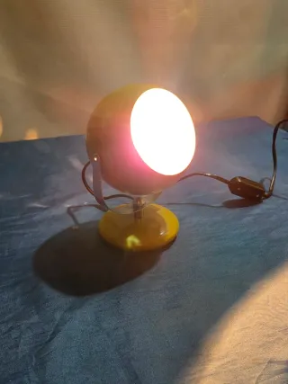 Lampada da tavolo vintage anni '70 Space Age