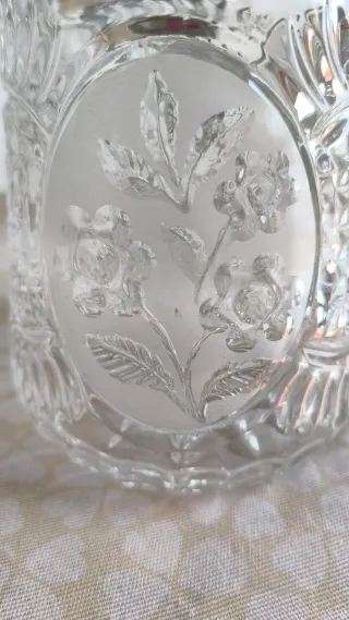 Jarra Kriztal Cristal 24% PbO.