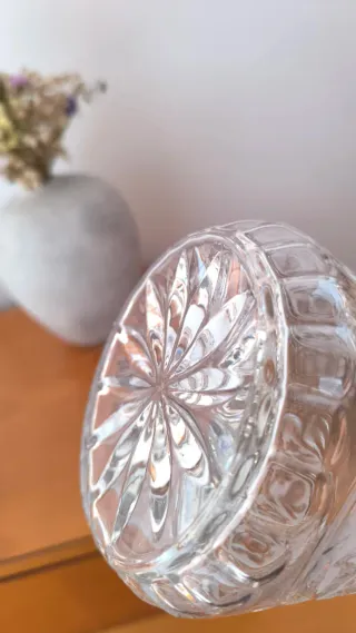 Jarra Kriztal Cristal 24% PbO.