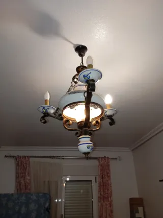 Lámpara clasica campestre