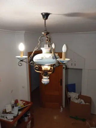 Lámpara clasica campestre