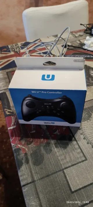 Mando Wii U Pro Controller Negro