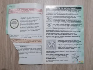 Super Mario 64 N64 Cartucho y Manual