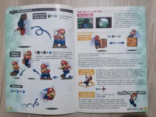 Super Mario 64 N64 Cartucho y Manual