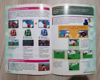 Super Mario 64 N64 Cartucho y Manual