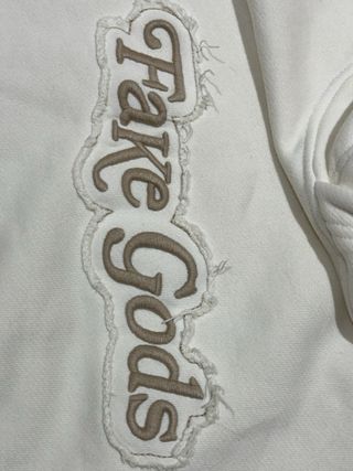 Sudadera Fake Gods beige