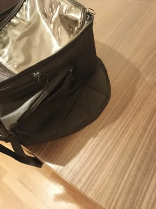 Mochila de moto negra