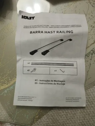 Barras de techo Citroën C5 Aircross marca HAST