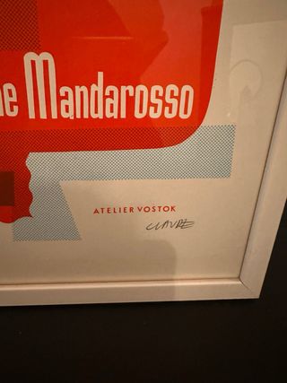 Serigrafia originale Le Cucine Mandarosso