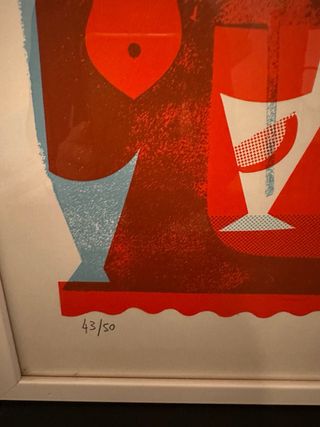 Serigrafia originale Le Cucine Mandarosso