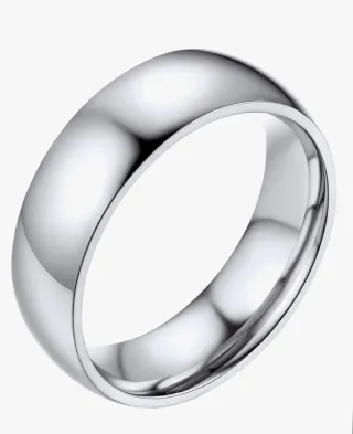 Anillo Acero Inoxidable Hombre