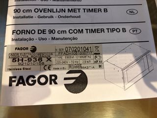 Horno Fagor Innovación 90 cm