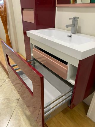 Mueble baño 80 + columna 40