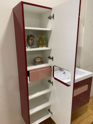 Mueble baño 80 + columna 40