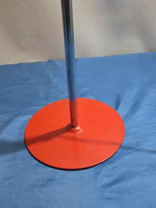 Lampada Scrivania Regolabile Rossa Modernariato