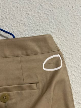 Pantalones beige Brooks Brothers mujer