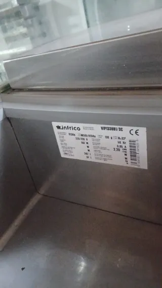 Vitrina ingredientes pizzería