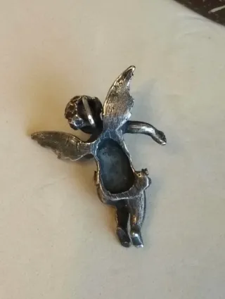 Colgante de plata angel