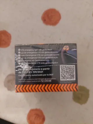 Luz Emergencia V16 Geolocalizable DGT