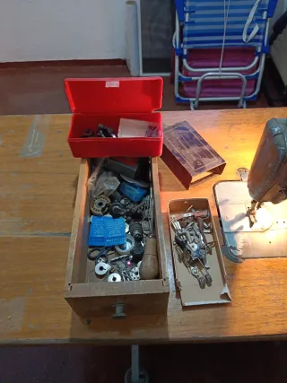 Máquina de coser industrial Alfa, escucho ofertas.