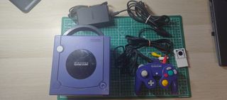 Nintendo GameCube + Game Boy Player + Swiss