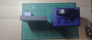 Nintendo GameCube + Game Boy Player + Swiss