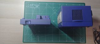 Nintendo GameCube + Game Boy Player + Swiss