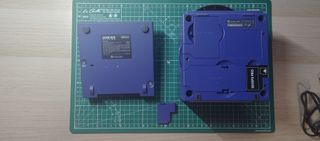 Nintendo GameCube + Game Boy Player + Swiss