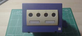 Nintendo GameCube + Game Boy Player + Swiss