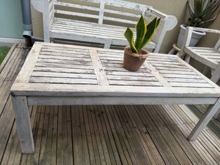 Conjunto Terraza Madera TEKA Sin Tratar