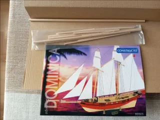 Maqueta Barco La Dominica Constructo