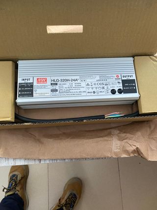 Driver LED Mean Well HLG-320H-24A 320W 24V