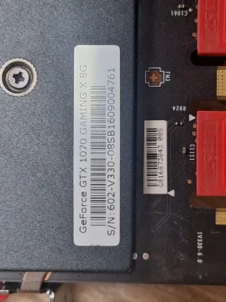 MSI GeForce GTX 1070 Gaming X 8GB