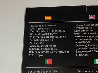Báscula Baño Digital Euro Life