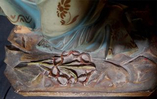 Niño Jesús con Cruz - Pasta de Olot 1902