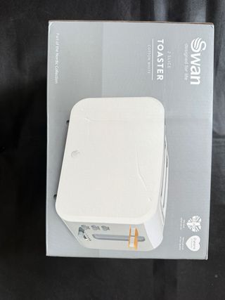 Tostadora Swan Nordic Blanca y Gris