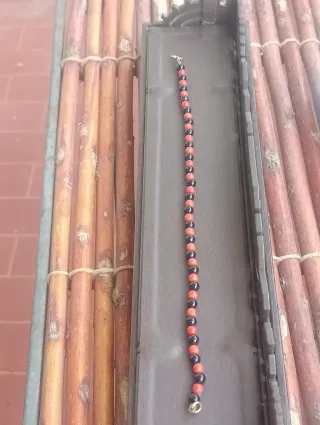 Bracciale Oro 18K Luxury Coral & Onyx