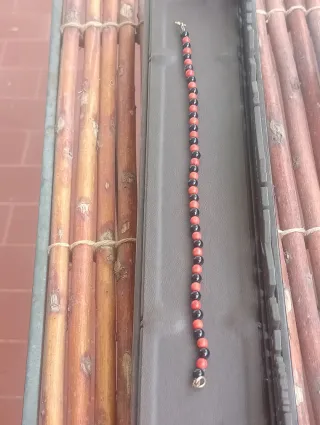 Bracciale Oro 18K Luxury Coral & Onyx