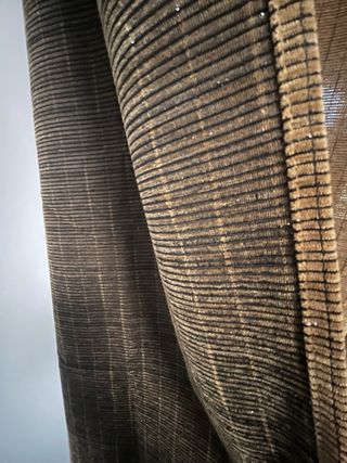 4 Cortinas Marrones y Doradas 2.60x1.40