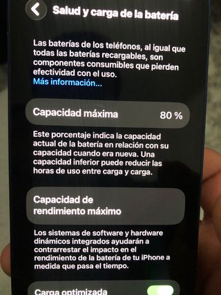 iPhone 12 128GB Azul Batería 80%