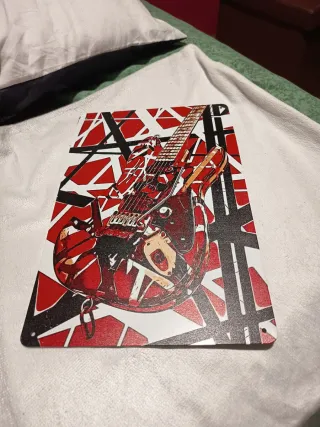 Placa Metálica Guitarra Eddie Van Halen